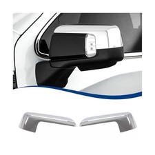 Side Mirror Cover Compatible with 2019-2025 Chevy 19-25 Silverado/Sierra Chrome