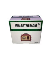 Mini AM / FM Radio Retro Radio Novelty Decor