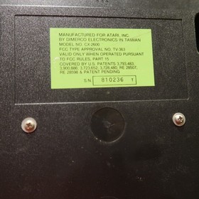 Lot of 28 Atari Games 2- cx-2600 cx -26a consoles  Untested