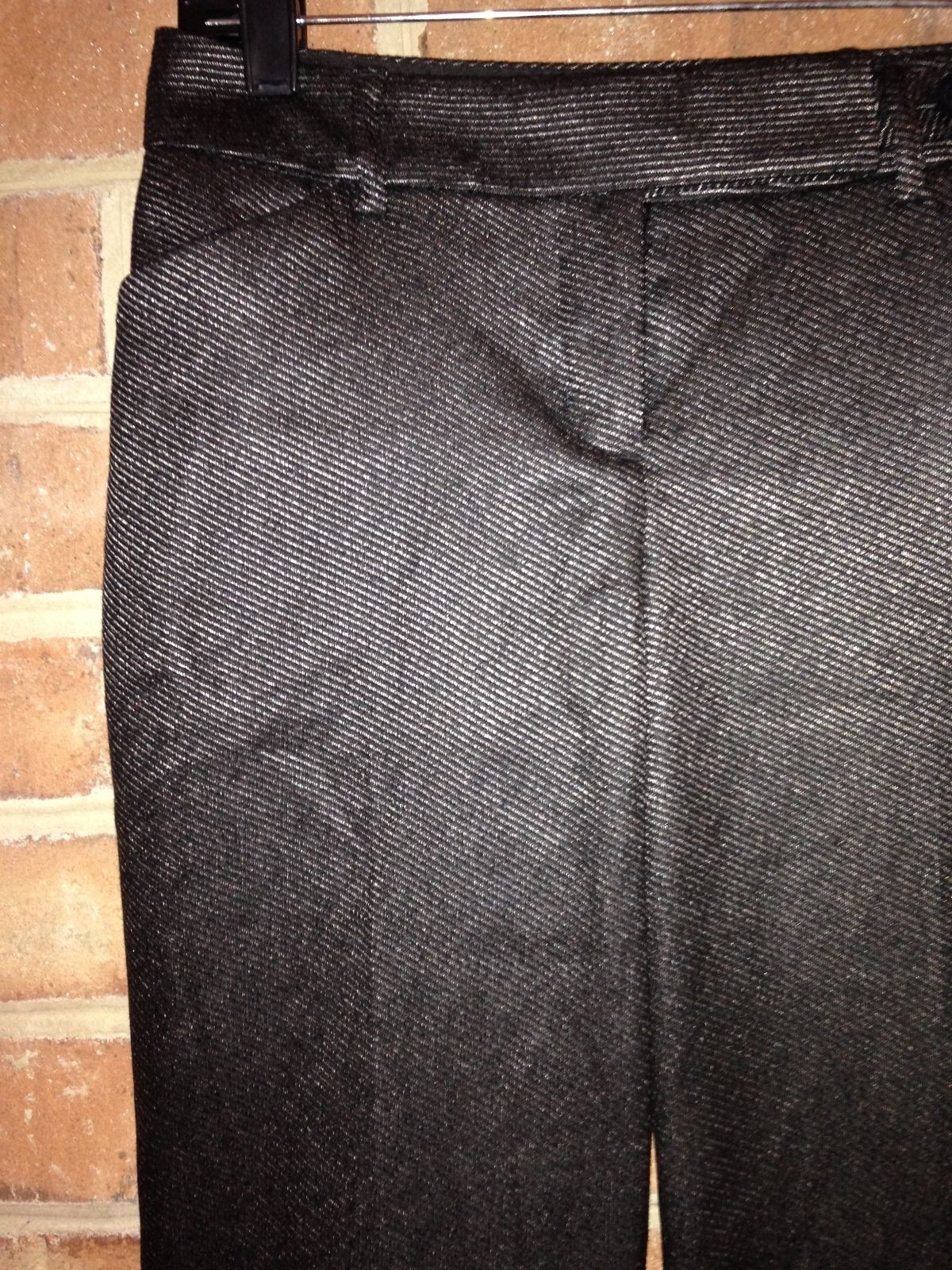 Express Editor Black Silver Diagonal Shimmer Dres… - image 3