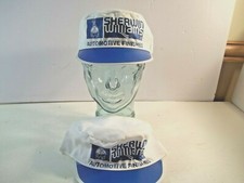 2 Vintage 1980's Sherwin Williams Automotive finishes Paint Painters Hat Caps