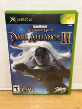 Baldur's Gate: Dark Alliance II (Microsoft Xbox, 2004) Complete Tested