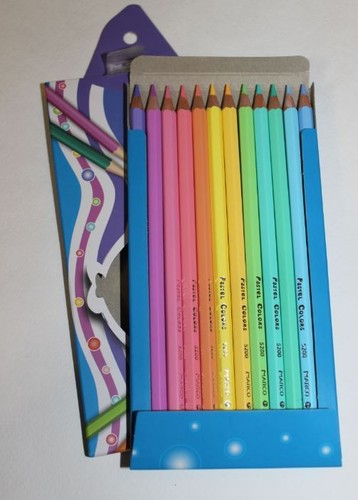 MARCO colored pencils 12 color pastel tone set - Picture 5 of 7