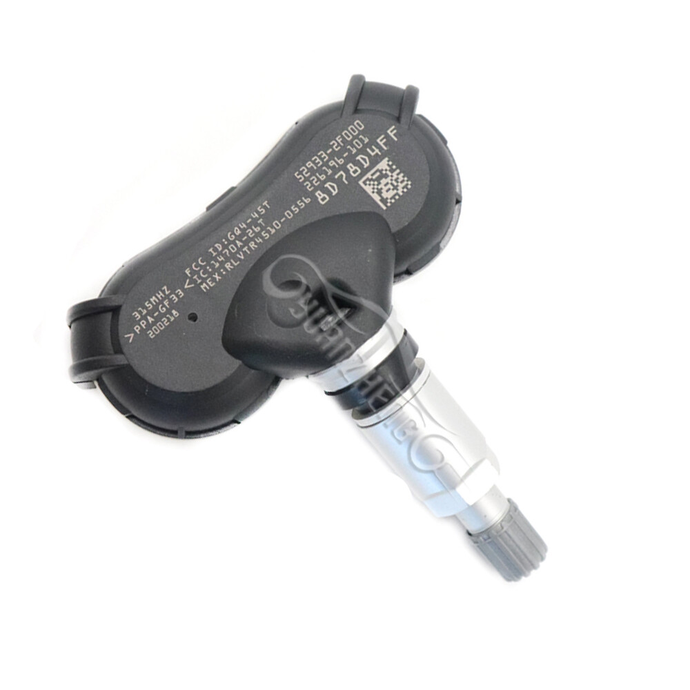 52933F2000 Tire Sensor 52933-F2000 TPMS Tire Pressure Sensor 433MHz For Hyundai Elantra Clamp-in TPMS Sensor With Valve