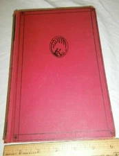 Vintage Old Handbook to Literature Book 1936 Odyssey Press NY History & English