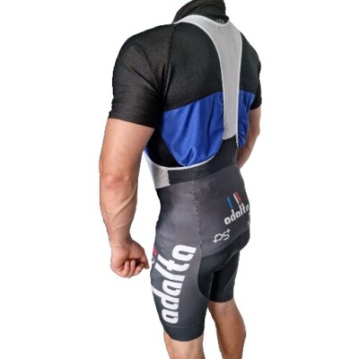 Einteiler Radhose/Anzug UK L Adalta Blackrock mit integrierter gepolsterter Shorts