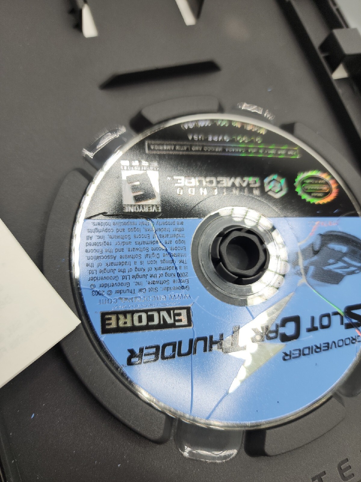 Grooverider Slot Car Thunder (Nintendo GameCube, 2003) Complete / Read