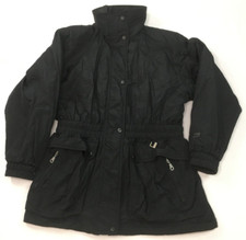 Vintage Cb Sports Ski Jacket Womens 12 Insulated Black Snowboard Tapered Waist