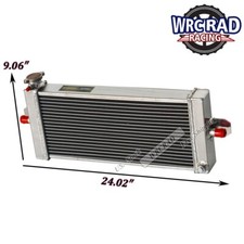 Universal Aluminum Heat Exchanger Air To Water Intercooler 21 X 8 Supercharger Universal Aluminum Heat Exchanger Air To Water Intercooler 21 X 8 Supercharger