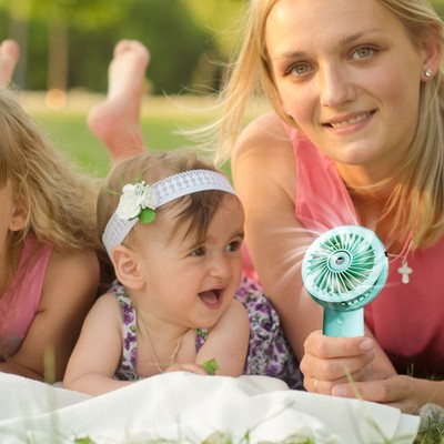 Portable Misting Fans Adjustable 3 Speeds Water Spray Fan 4000mAh successful