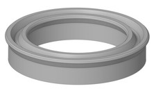 MT MUU-95X115X12 - Symetrical U-Seal 95mm ID X 115mm OD X 12mm