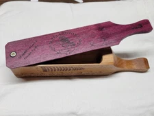 MALLARDTONE CUSTOM ONE PIECE BOX FRICTION CALL - PURPLEHEART/MAHOGANY - NWTF