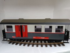 LGB Spur G 3171 Personen-/Gepäckwagen, 4-ach...