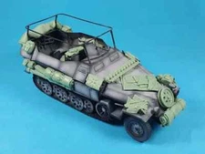 1/35 Resin Assembly Model Kit Chariots Sd.Kfz. 251 Accessories Set Parts Model
