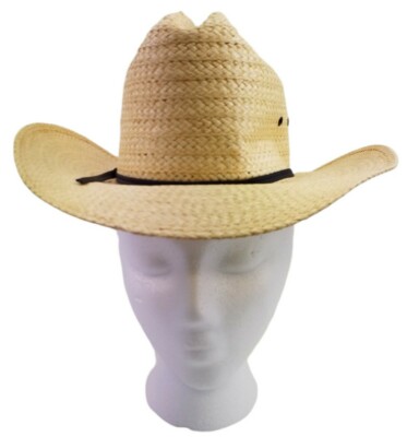 Original Formosan Conforma Brim Cowboy Western Straw Hat 