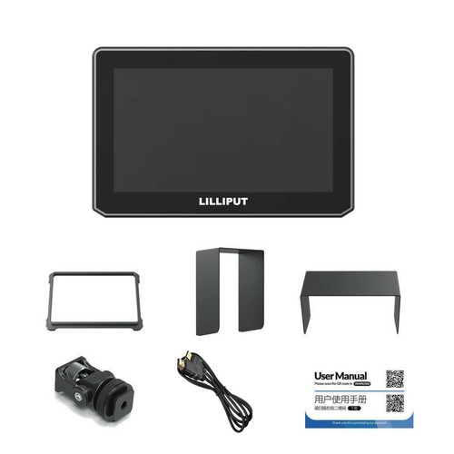 Lilliput T5U 5" Live-Streaming Kamera Touch Monitor HDR 3D-LUT HDMI2.0 USB Ausgang - Bild 3 von 6