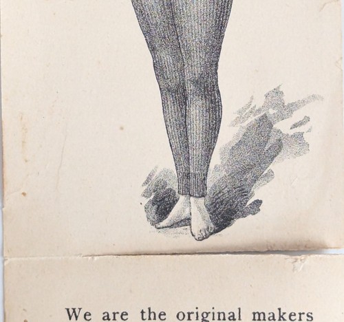 Late 19th-Century Trade Card Holmes Co Boston Union Undergarment Fold-Out Design - Bild 9 von 16