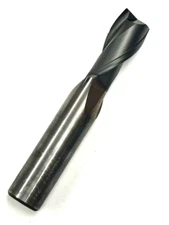 1/2" 2 FLUTE DIAMOND COATED CARBIDE END MILL FOR GRAPHITE 1" LOC OSG 70201616