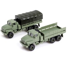 Russian KrAZ-260 Military Vehicle Truck Car Assembly Model DIY Army Collections