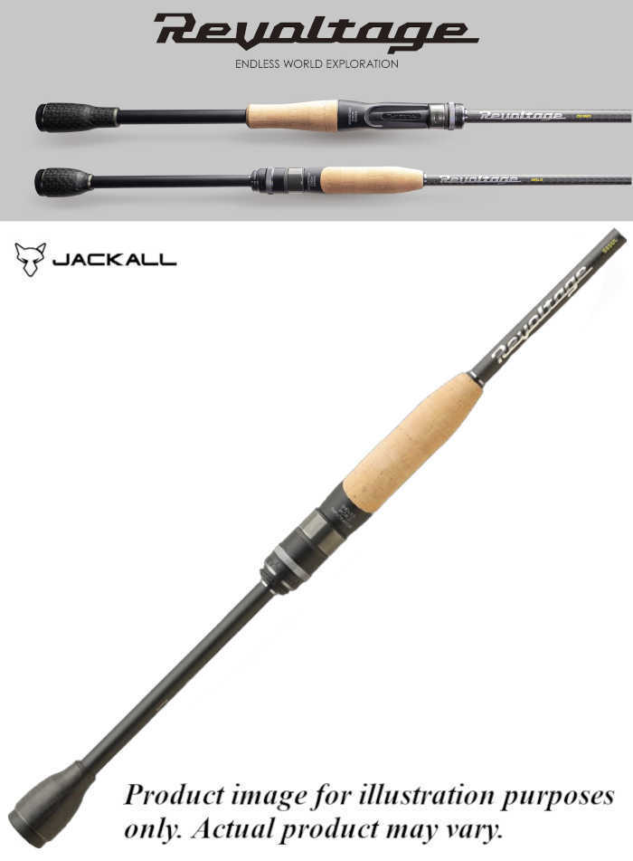 JACKALL Revoltage リボルテージ RVⅡ S69UL+ Jackall Bass Rod Revoltage RVII-S69UL+ (Spinning 2 Piece