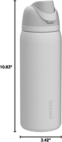 FreeSip Isolierte Edelstahl Trinkflasche, BPA-freie Sport Wasserflasche - Bild 4 von 6