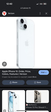 Apple iPhone 15 - 256 GB - Yellow (AT&T)