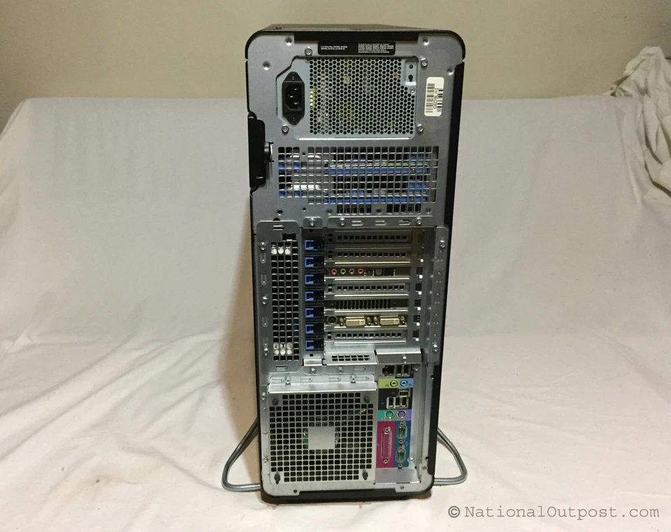 Dell Precision T7400 Win 7 Gaming Computer Dual Xeon CPU (8 core) 12GB Ram, SSD - Image 2 of 4