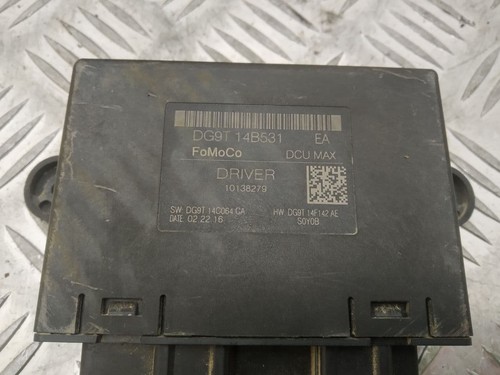 FORD S-MAX 2.0 2017 Front Left Door Control Unit DG9T14B531 LHD - Picture 5 of 5