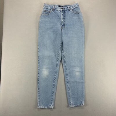 Gap 1969 Jeans Womens 14 Blue Easy Fit Denim High Rise Tapered 5 Pocket  28x29 | eBay