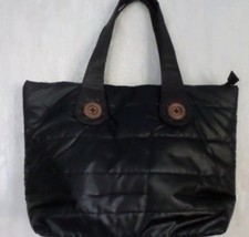 Damentasche Tasche Shopper Henkeltasche 47x33x13 cm Lederimitat Schwarz NEU