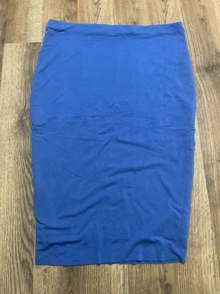 Vince Camuto Skirt, Women's Size Small, Blue, Pull On, Straight Pencil Skirt - Imagem 2 de 4