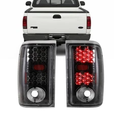 Black Fits 2001-2005 Ford Ranger Tail Lights Brake Lamps Left+Right