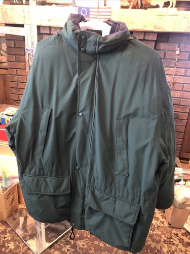Eddie Bauer Premium Goose Down Gore-Tex Hooded Parka Men's Large Coat Jacket - Picture 2 of 12