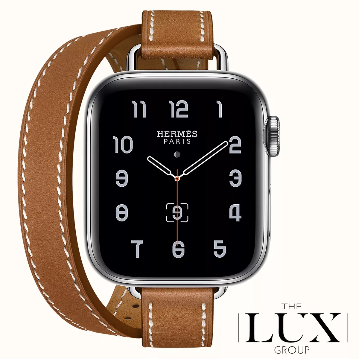 Band Apple Watch Hermès Double Tour 41 mm Attelage