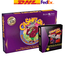 Cashflow 101+202 gioco da tavolo papà ricco papà povero investire finanza Robert Kiyosaki