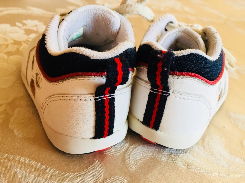 ZAPATOS BABY BOY PERFECTOS PRIMEROS TALLA 4W CUERO REAL PASEO ¡BUEN ESTADO! Foto 4 de 4