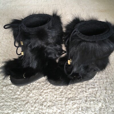 Dsquared2 boots with natural fur | eBay