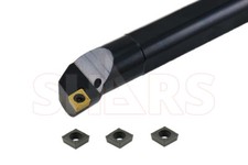 Shars 1" SCLCR Coolant Indexable Boring Bar 3 CCMT 32.51 Insets P