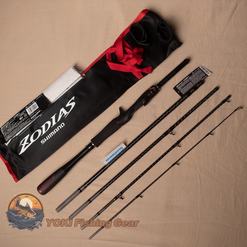 Shimano 21 ZODIAS Pack C610M-5 Baitcasting Rod for Bass-Watch Our Product Video - 第 1/8 張圖片