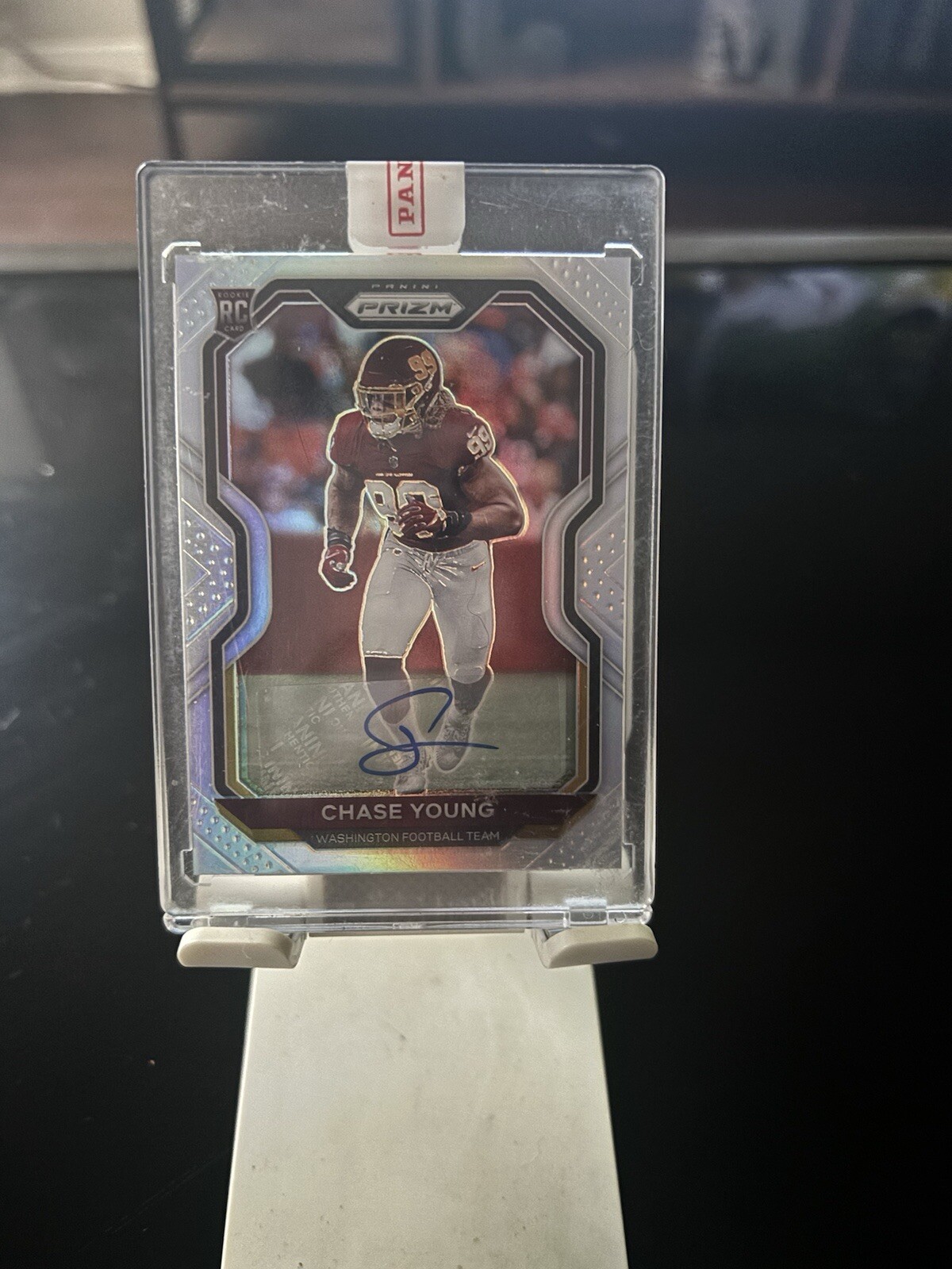 2020 Panini Prizm - Rookie Silver Prizm Autographs #383 Chase Young (AU, RC)