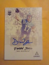 2020 Panini Luminance RC Rookie Ink Daniel Jones Auto #/99 New York Giants HOT 
