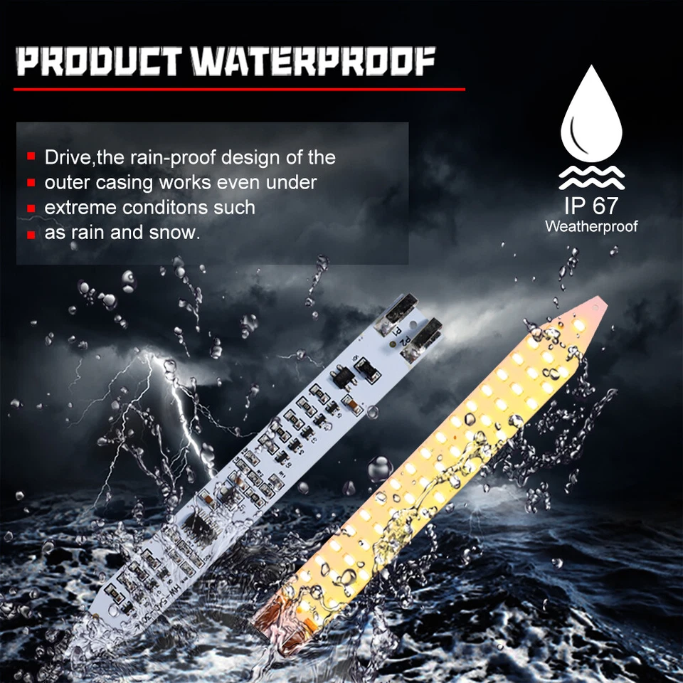 Juego de luces de señal intermitentes laterales secuenciales LED ámbar completo para Mazda MX-5 ND de 16 unidades Foto 4 de 4