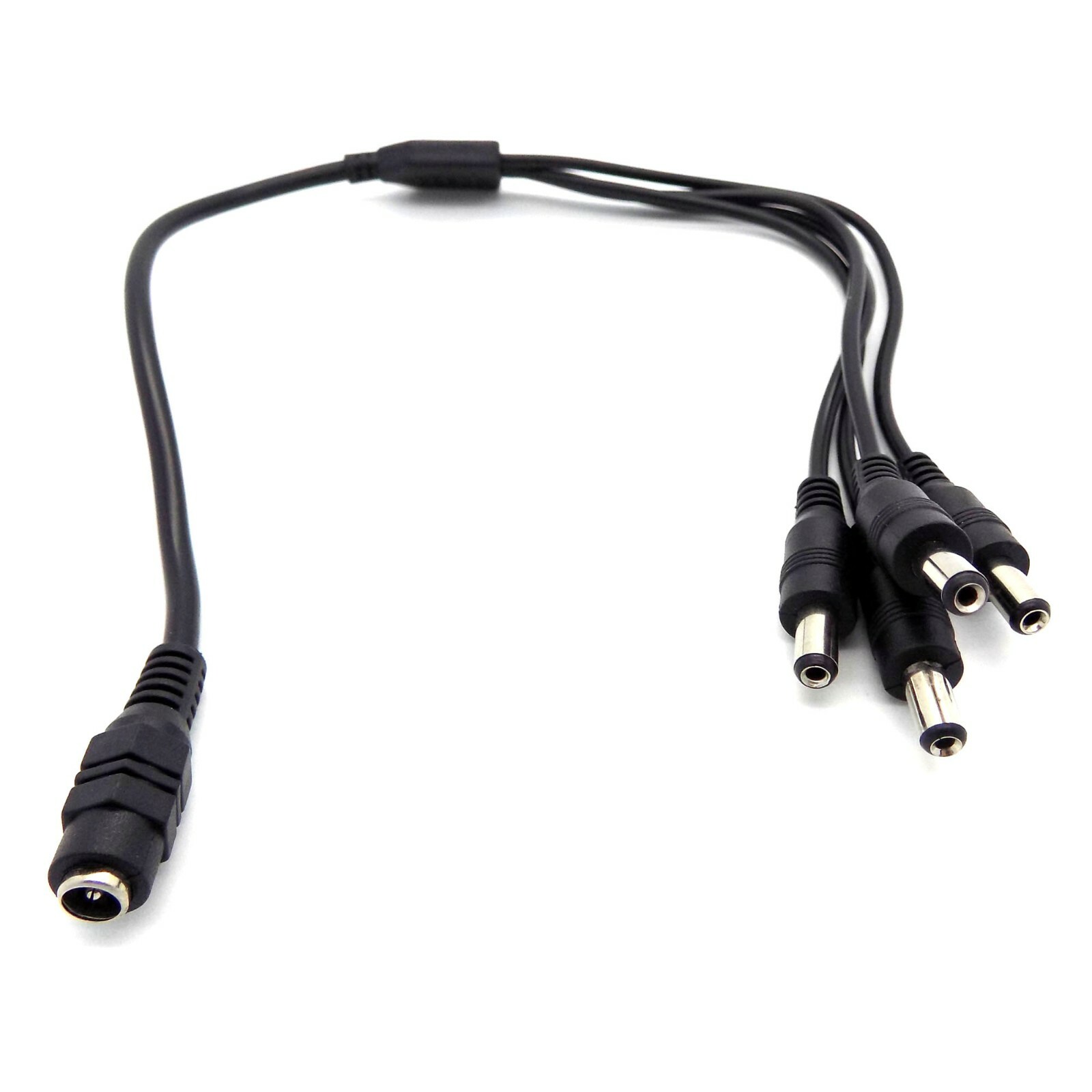 Cavo Splitter Alimentazione DC 8 Vie 12V Per Telecamere CCTV/DVR/PSU - 1 A 8