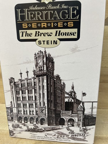Anheuser Busch 1999 Heritage Series The Brew House Stein CB16 - Bild 11 von 11