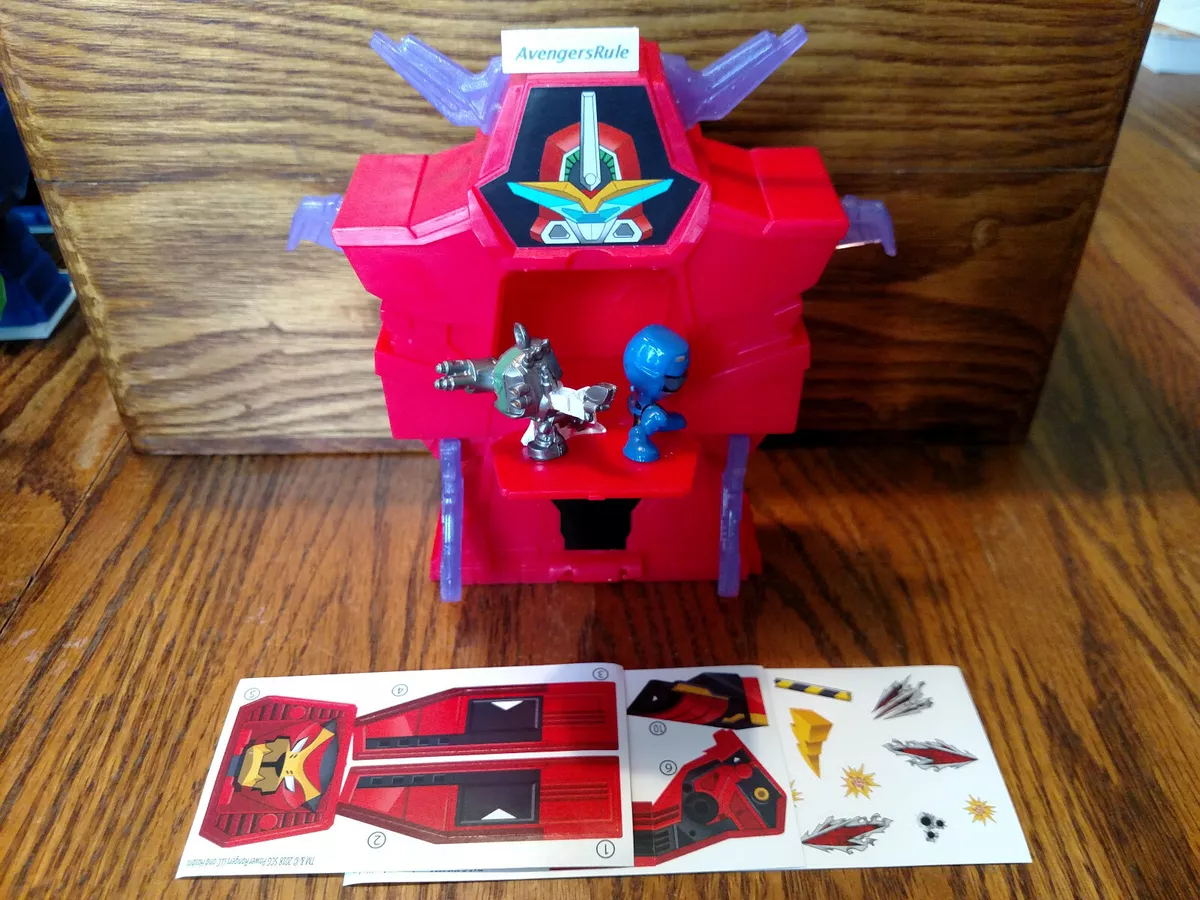 Power Rangers Micro Morphers Zords Series 1 Blue Ranger Needletron