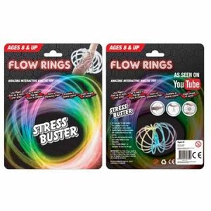 Flow Rings Stress Buster Toys Stainless Steel Magic Ring Game For Kids Toy Dr Ebay