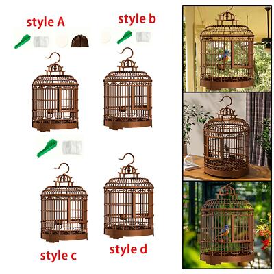 Retro Vogelkäfig Hängehaken Ständer Käfig für Kakadus