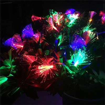 10M 100LED Twinkle Fiber Optic Light Fairy String Lights Party Decor EU UK Plug