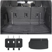Cargo Mat for 2024 2025 2026 Chevy Traverse/GMC Acadia/25-26 Buick Enclave 7/...
