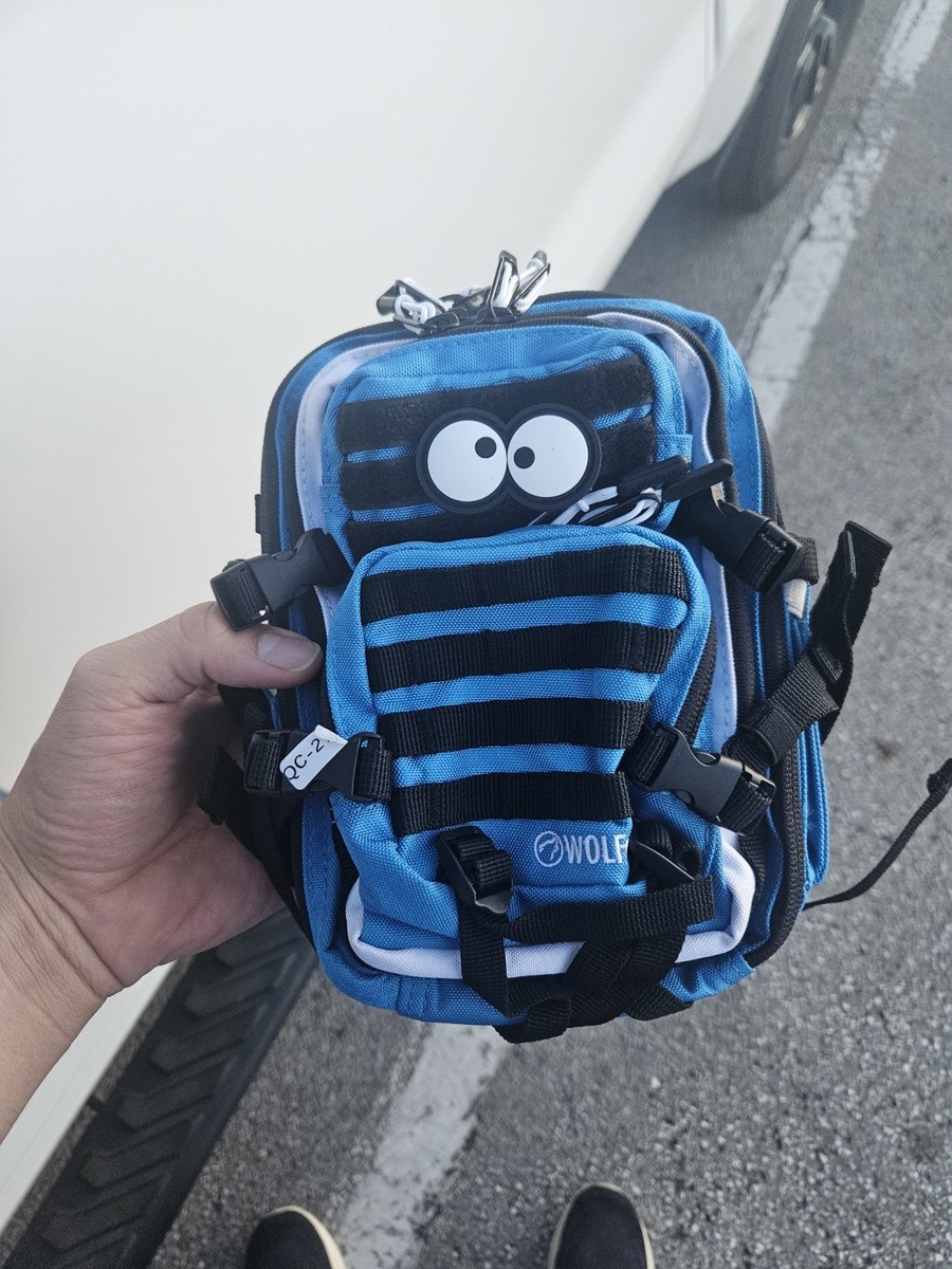 WOLFpak Blue Monster Backpack Monster Blue Is Available NOW ?? #wolfpakbackpack #wolfpak  main image 3